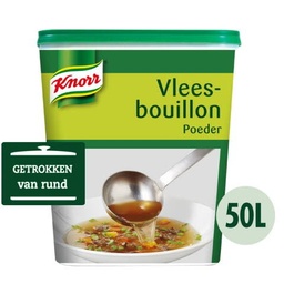 RUNDVLEESBOUILLON POEDER- KNORR 6X 1 KG