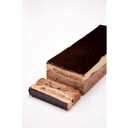 DESSERT/BAVAROIS MARQUISE 3CHOCOLADES- (22X8X4CM) -12 BALK - -18°C ONTDOOIEN